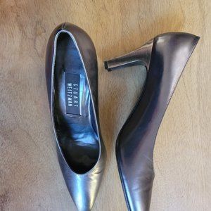 Stuart Weitzman Pewter Pumps